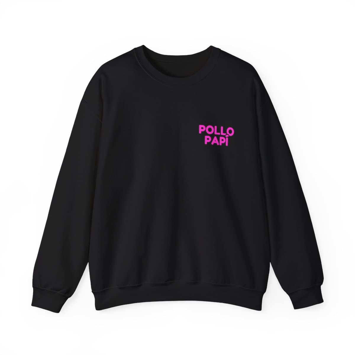 Black Pollo Papí Pollo Papi Crewneck